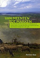 Boek: Van meenten tot marken door dr. Anton Kos