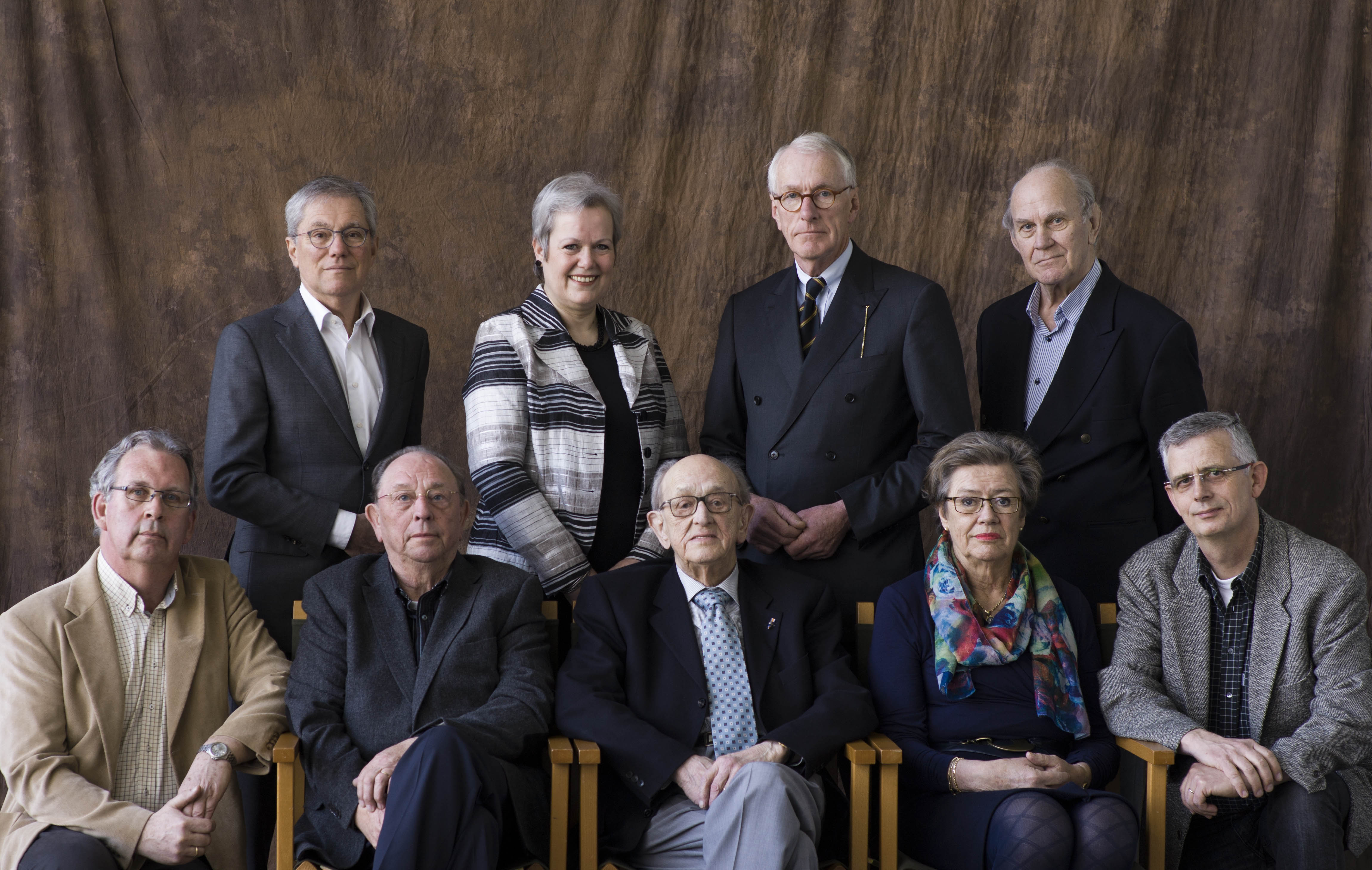 Bestuur Stichting Stad en Lande. Foto: Koos van Breukel