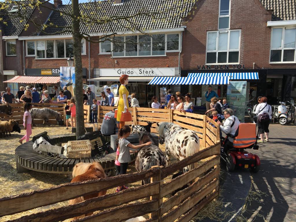 Vrijdag 6 mei 2016, Erfgooiersmarkt in Huizen